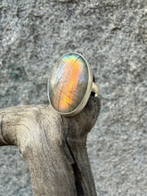 Load image into Gallery viewer, Labradorite Ring Size 8.5
