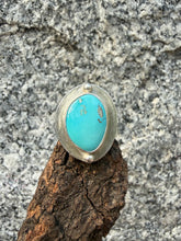 Load image into Gallery viewer, Sleeping Beauty Turquoise Ring Size 7.5

