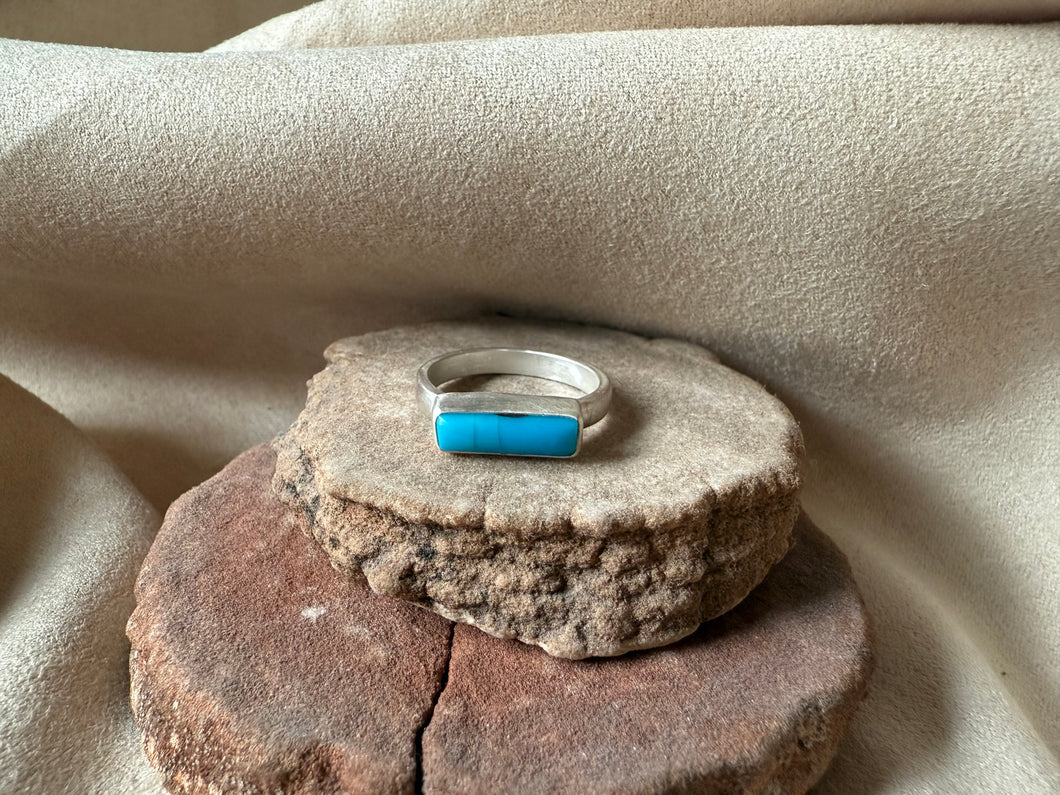 Vintage Turquoise Ring Size 8.5