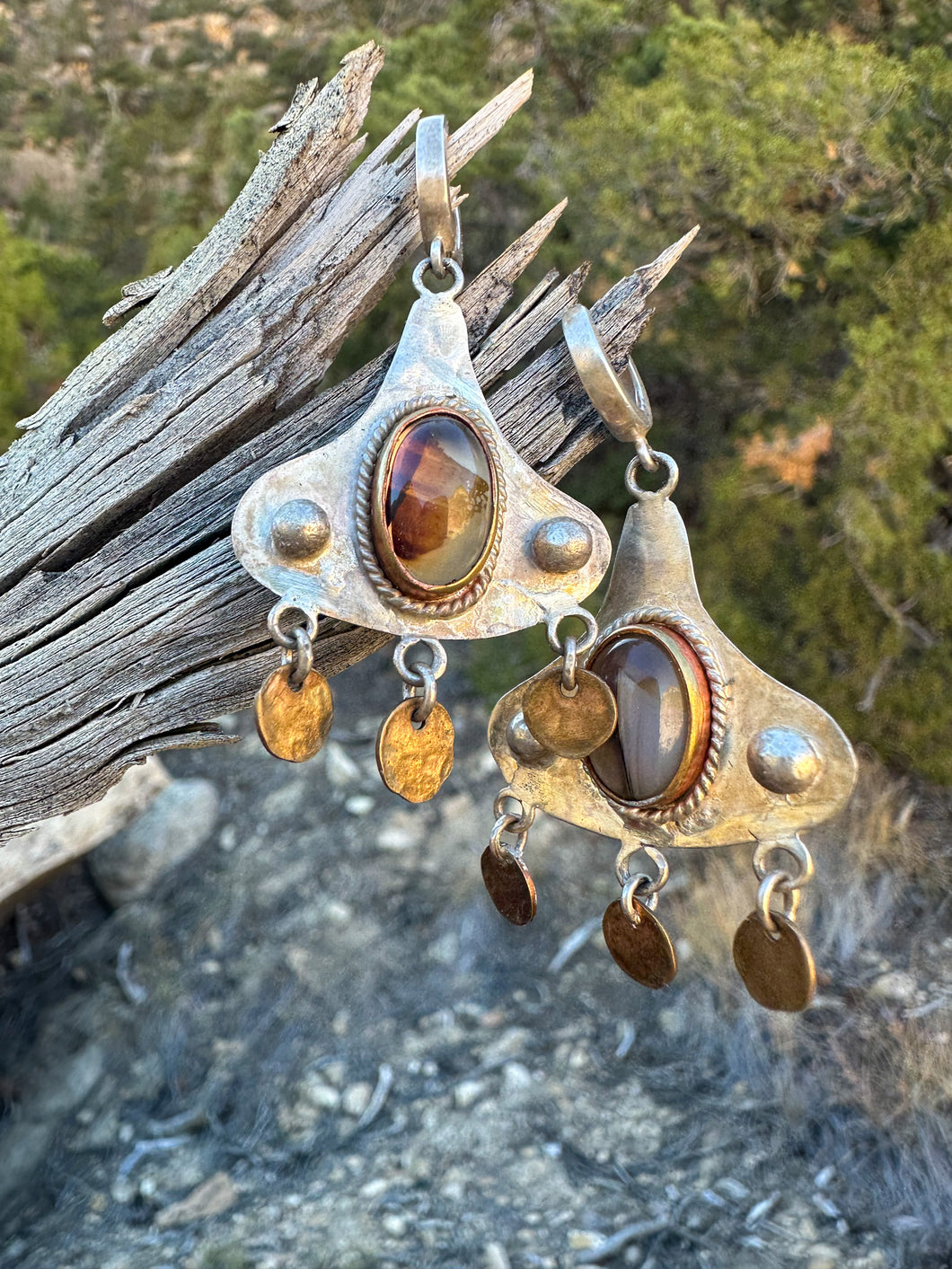 Montana agate earrings