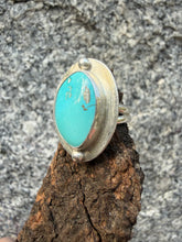 Load image into Gallery viewer, Sleeping Beauty Turquoise Ring Size 7.5
