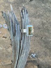 Load image into Gallery viewer, Pilot mountain turquoise ring size 8.5
