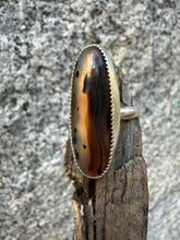 Load image into Gallery viewer, Montana Agate Ring Size 7
