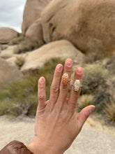 Load image into Gallery viewer, Coral Coffin Ring Size 7

