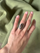Load image into Gallery viewer, Tiger&#39;s Eye Ring Size 8
