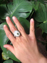 Load image into Gallery viewer, Oval Solar Quartz Ring Size 9.5
